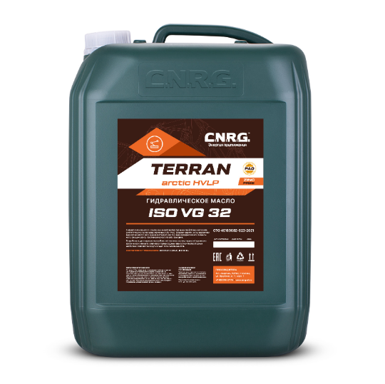 Масло гидравлическое TDS Terran Outdoor Arctic HVLP 32 20 л